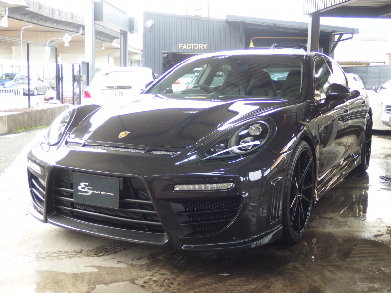 ポルシェ パナメーラ エディション　スポーツクロノPKG 2016年モデル　LEDヘッドライト　スマートキー　EURエアロ　ES22inアルミ　ESダウンサス 中古車