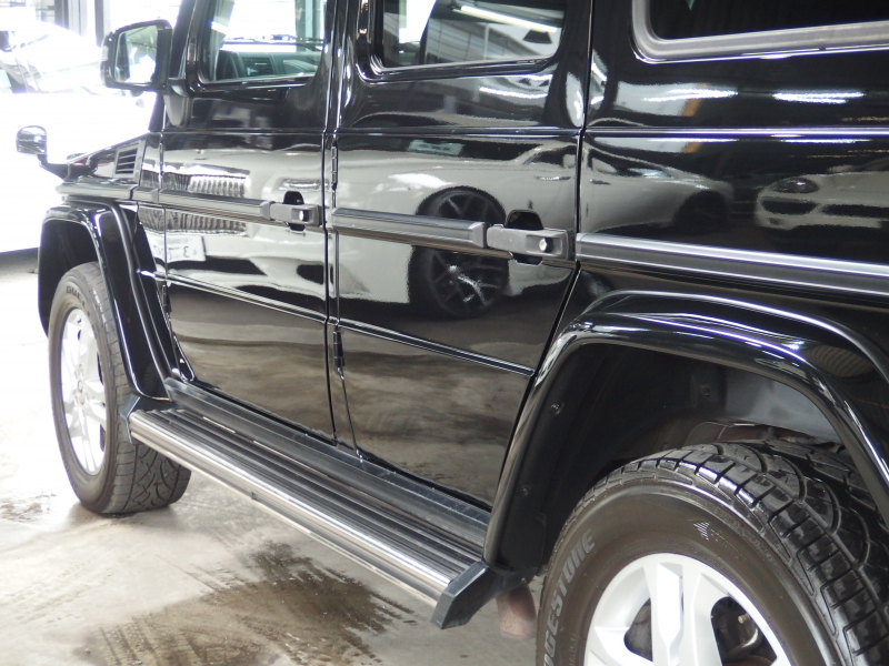 メルセデスベンツ&nbsp;Gクラス&nbsp;G350 ブルーテック　正規ディーラー車　右ハンドル　サンルーフ ディストロニックプラス　ブラックレザーシート&nbsp;中古車