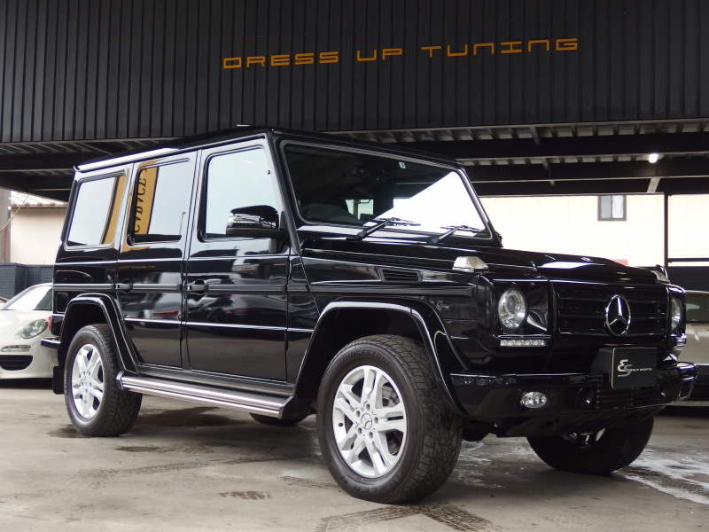 メルセデスベンツ&nbsp;Gクラス&nbsp;G350 ブルーテック　正規ディーラー車　右ハンドル　サンルーフ ディストロニックプラス　ブラックレザーシート&nbsp;中古車