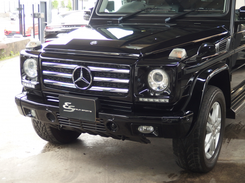 メルセデスベンツ&nbsp;Gクラス&nbsp;G350 ブルーテック　正規ディーラー車　右ハンドル　サンルーフ ディストロニックプラス　ブラックレザーシート&nbsp;中古車