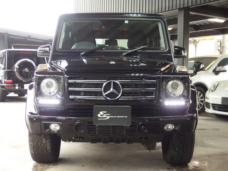 メルセデスベンツ&nbsp;Gクラス&nbsp;G350 ブルーテック　正規ディーラー車　右ハンドル　サンルーフ ディストロニックプラス　ブラックレザーシート&nbsp;中古車
