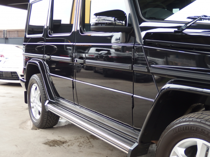 メルセデスベンツ&nbsp;Gクラス&nbsp;G350 ブルーテック　正規ディーラー車　右ハンドル　サンルーフ ディストロニックプラス　ブラックレザーシート&nbsp;中古車