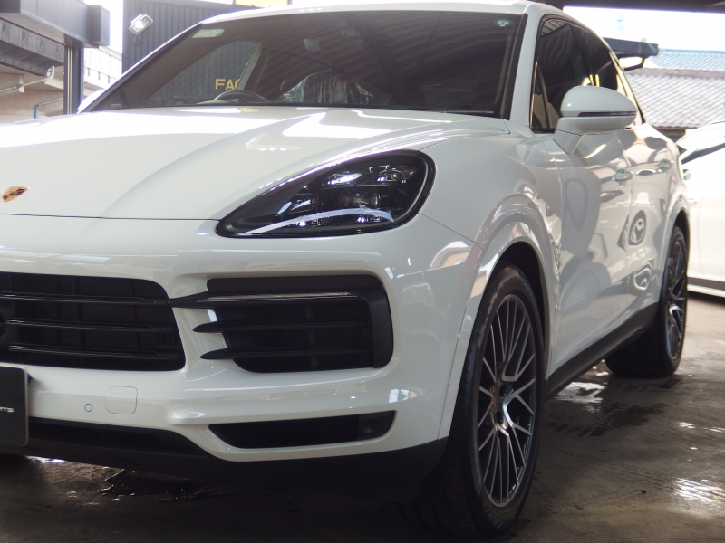 ポルシェ カイエン S スポーツクロノパッケージ　正規ディーラー車　ワンオーナー　パノラマサンルーフ  エアサス　純正21inアルミ　リアアスクルステアリング 中古車