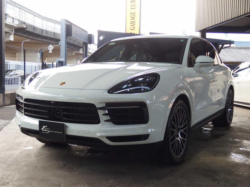 ポルシェ カイエン S スポーツクロノパッケージ　正規ディーラー車　ワンオーナー　パノラマサンルーフ  エアサス　純正21inアルミ　リアアスクルステアリング 中古車