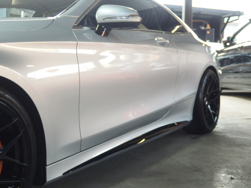 メルセデスベンツ&nbsp;Sクラス&nbsp;S550クーペ　後期63ルック　後期テールレンズ　社外20inアルミ　ローダウン  パノラマガラスルーフ　ブルメスター&nbsp;中古車