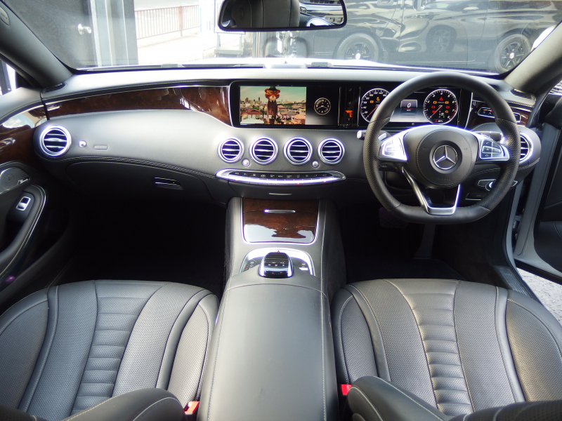 メルセデスベンツ&nbsp;Sクラス&nbsp;S550クーペ　後期63ルック　後期テールレンズ　社外20inアルミ　ローダウン  パノラマガラスルーフ　ブルメスター&nbsp;中古車