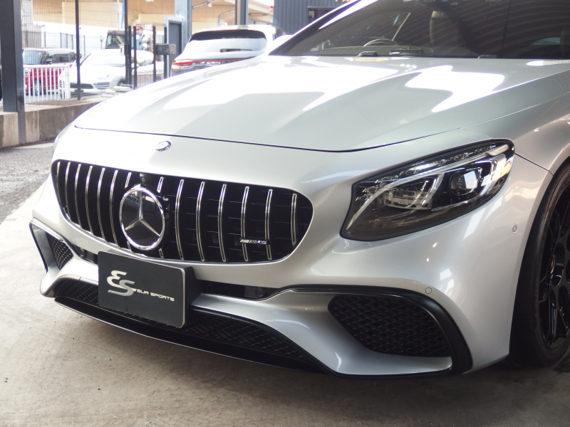 メルセデスベンツ&nbsp;Sクラス&nbsp;S550クーペ　後期63ルック　後期テールレンズ　社外20inアルミ　ローダウン  パノラマガラスルーフ　ブルメスター&nbsp;中古車