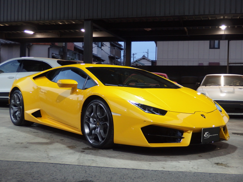 ランボルギーニ ウラカン LP580-2 正規ディーラー車 左ハンドル 純正20inアルミ フロントリフター ガラスエンジンフード 中古車