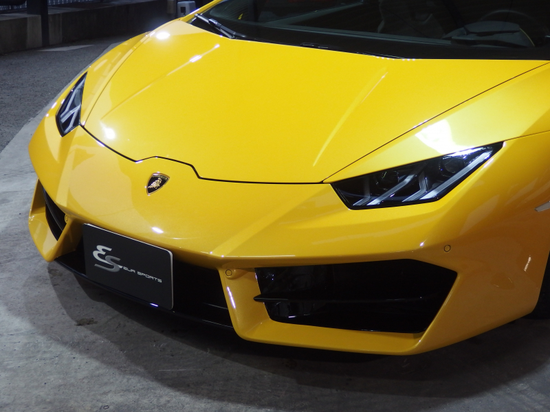 ランボルギーニ ウラカン LP580-2 正規ディーラー車 左ハンドル 純正20inアルミ フロントリフター ガラスエンジンフード 中古車