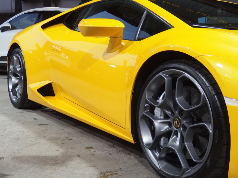 ランボルギーニ ウラカン LP580-2 正規ディーラー車 左ハンドル 純正20inアルミ フロントリフター ガラスエンジンフード 中古車