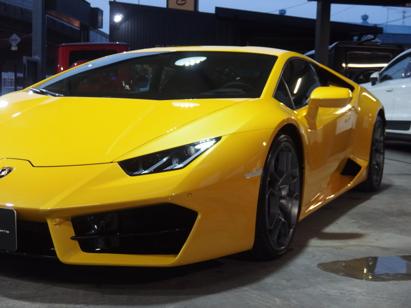 ランボルギーニ ウラカン LP580-2 正規ディーラー車 左ハンドル 純正20inアルミ フロントリフター ガラスエンジンフード 中古車