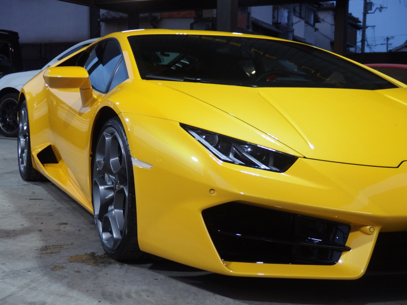 ランボルギーニ ウラカン LP580-2 正規ディーラー車 左ハンドル 純正20inアルミ フロントリフター ガラスエンジンフード 中古車