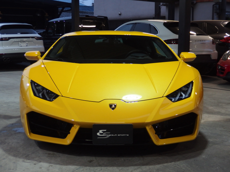 ランボルギーニ ウラカン LP580-2 正規ディーラー車 左ハンドル 純正20inアルミ フロントリフター ガラスエンジンフード 中古車