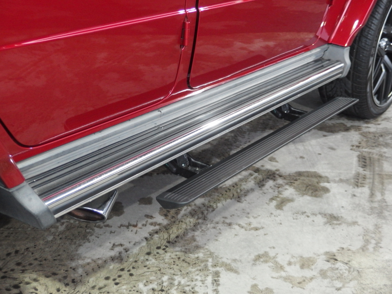 AMG Gクラス G63 AMGレザーエクスクルーシブパッケージ　左ハンドル　WALD24inアルミ　アイバッハダウンサス　電動サイドステップ　 中古車