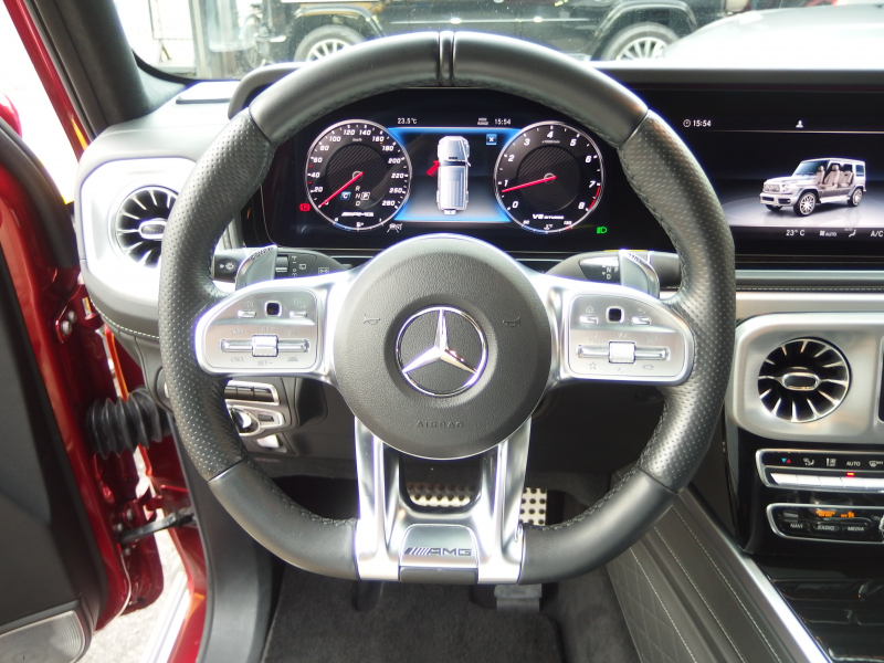 AMG Gクラス G63 AMGレザーエクスクルーシブパッケージ　左ハンドル　WALD24inアルミ　アイバッハダウンサス　電動サイドステップ　 中古車