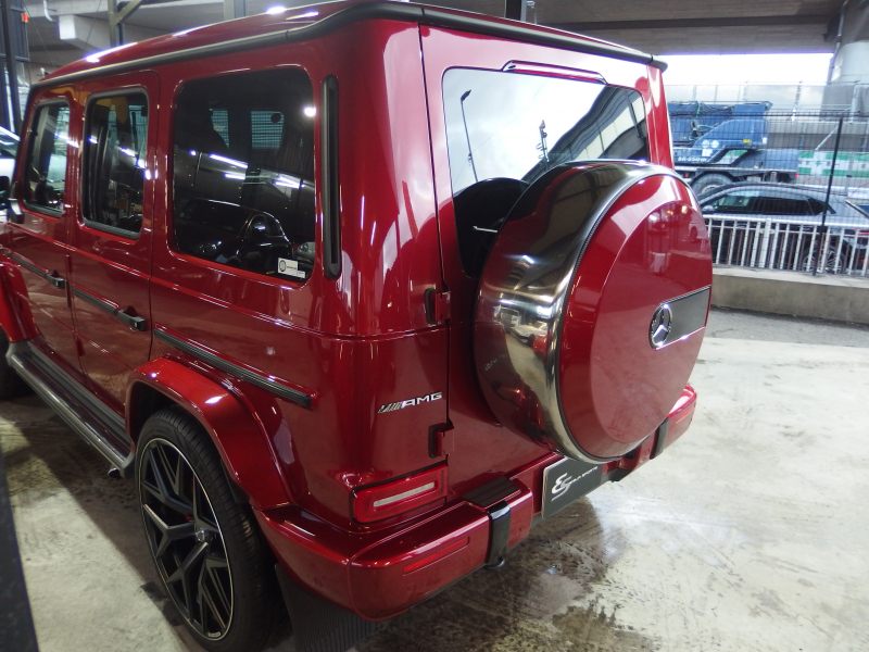 AMG Gクラス G63 AMGレザーエクスクルーシブパッケージ　左ハンドル　WALD24inアルミ　アイバッハダウンサス　電動サイドステップ　 中古車