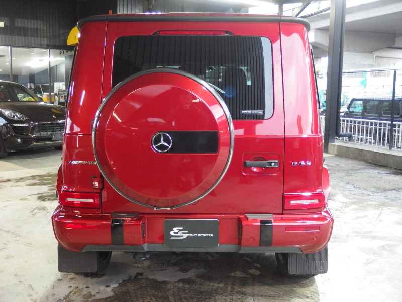AMG Gクラス G63 AMGレザーエクスクルーシブパッケージ　左ハンドル　WALD24inアルミ　アイバッハダウンサス　電動サイドステップ　 中古車