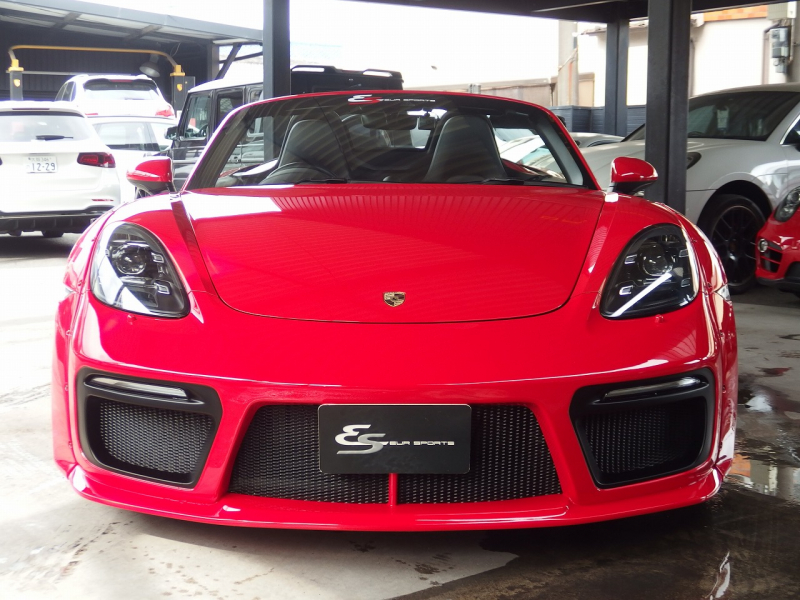 ポルシェ&nbsp;718 ボクスター&nbsp;EUR-GTワイドボディキット　専用21インチアルミホイール　社外ローダウンサス　スポクロPKG&nbsp;中古車