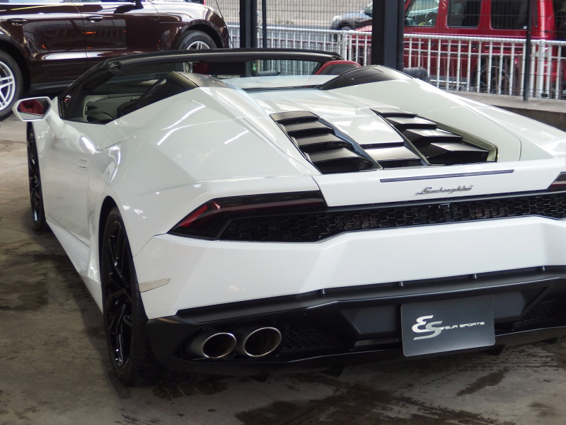 ランボルギーニ&nbsp;ウラカン&nbsp;LP610-4　スパイダー　正規ディーラー車　左ハンドル　純正20インチアルミ　フロントリフター　シートヒーター&nbsp;中古車
