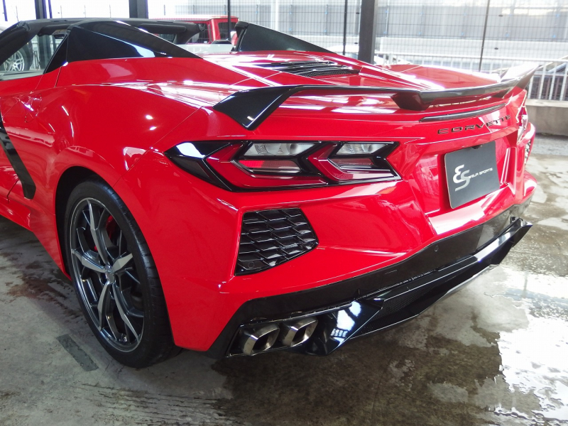 シボレー&nbsp;コルベット&nbsp;コンバーチブル　正規ディーラー車　走行5千km　フロントリフター　純正アルミホイール&nbsp;中古車