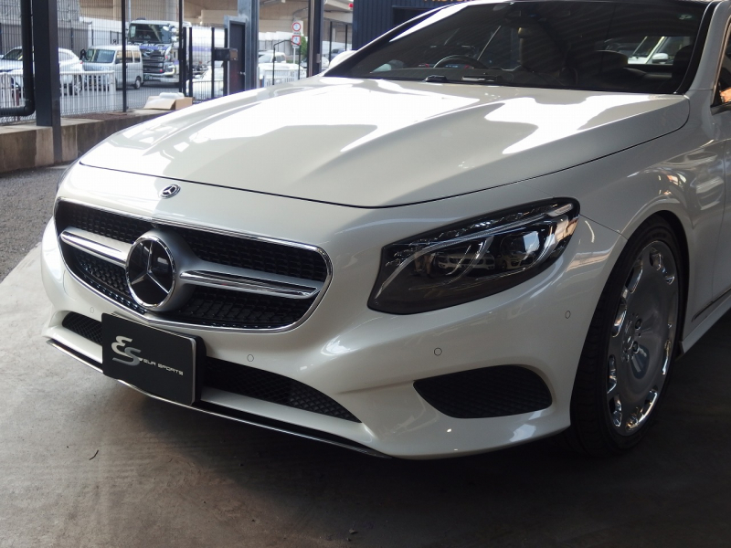 メルセデスベンツ&nbsp;Sクラス&nbsp;S550クーペ　正規D車　右ハンドル　マイバッハ純正20インチアルミホイール　ロワリングキット&nbsp;中古車