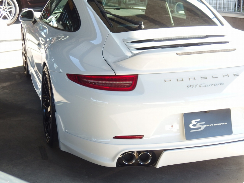 ポルシェ&nbsp;911(Type991.1)&nbsp;カレラ　正規ディーラー車　左ハンドル　PDK　EUR.ver　ES可変バルブマフラー　ESダウンサス&nbsp;中古車