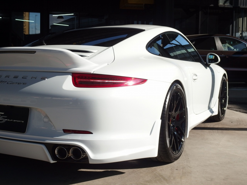 ポルシェ&nbsp;911(Type991.1)&nbsp;カレラ　正規ディーラー車　左ハンドル　PDK　EUR.ver　ES可変バルブマフラー　ESダウンサス&nbsp;中古車