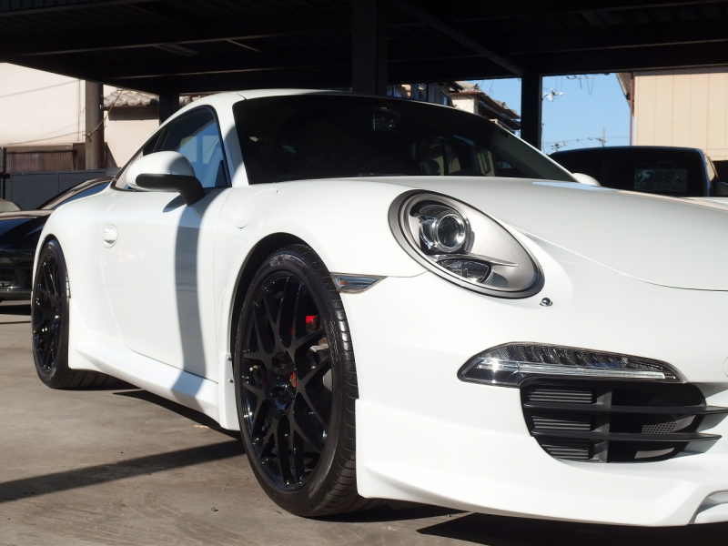 ポルシェ&nbsp;911(Type991.1)&nbsp;カレラ　正規ディーラー車　左ハンドル　PDK　EUR.ver　ES可変バルブマフラー　ESダウンサス&nbsp;中古車