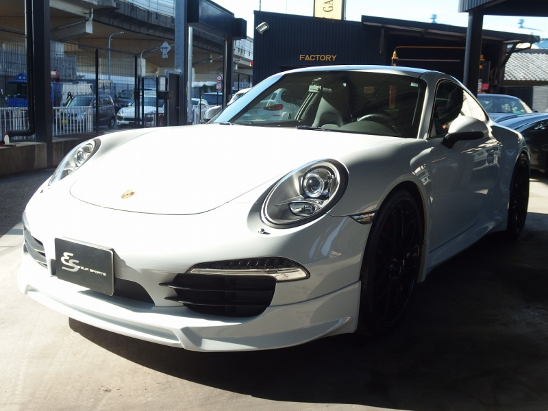 ポルシェ&nbsp;911(Type991.1)&nbsp;カレラ　正規ディーラー車　左ハンドル　PDK　EUR.ver　ES可変バルブマフラー　ESダウンサス&nbsp;中古車