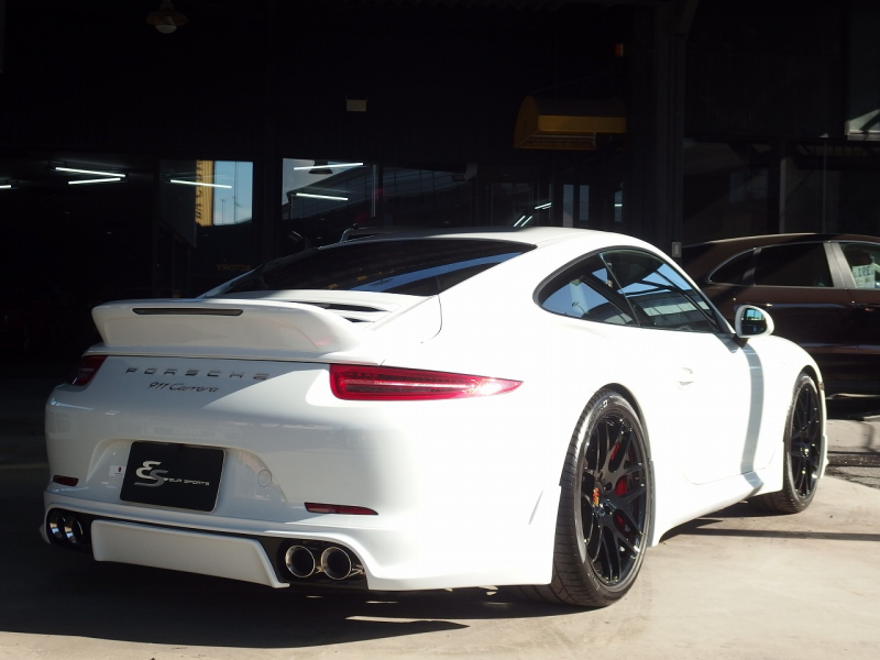 ポルシェ&nbsp;911(Type991.1)&nbsp;カレラ　正規ディーラー車　左ハンドル　PDK　EUR.ver　ES可変バルブマフラー　ESダウンサス&nbsp;中古車