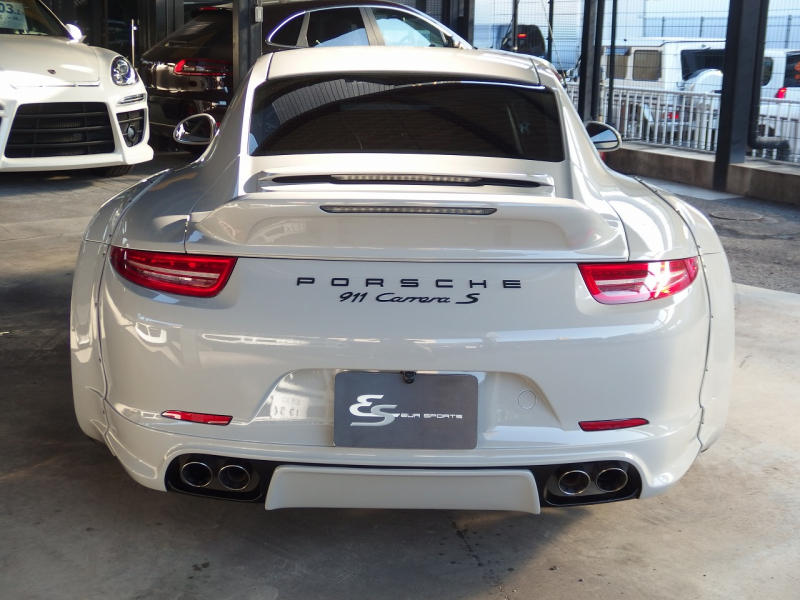 ポルシェ&nbsp;911(Type991.1)&nbsp;カレラS　左ハンドル　EUR-GTRワイドボディキット　ES21inアルミ　オールペイント&nbsp;中古車