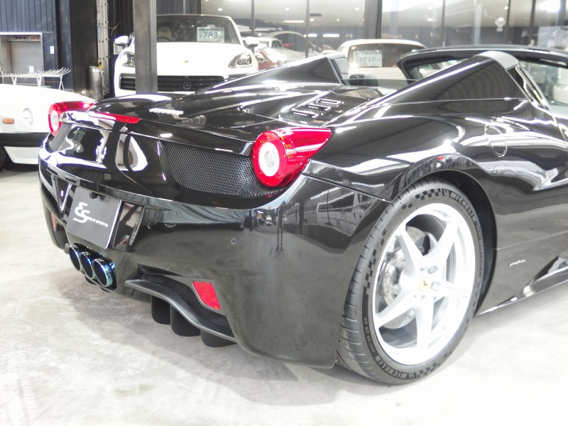 フェラーリ&nbsp;458スパイダー&nbsp;左ハンドル　F1　DCT&nbsp;中古車