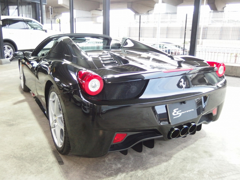 フェラーリ&nbsp;458スパイダー&nbsp;左ハンドル　F1　DCT&nbsp;中古車
