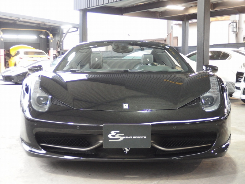 フェラーリ&nbsp;458スパイダー&nbsp;左ハンドル　F1　DCT&nbsp;中古車
