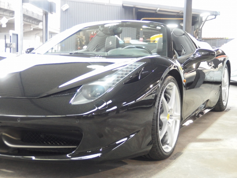 フェラーリ&nbsp;458スパイダー&nbsp;左ハンドル　F1　DCT&nbsp;中古車