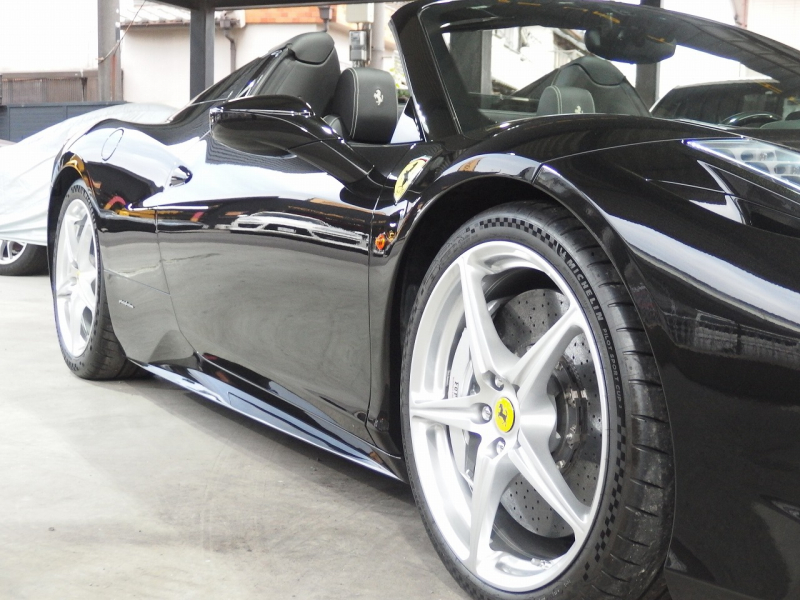 フェラーリ&nbsp;458スパイダー&nbsp;左ハンドル　F1　DCT&nbsp;中古車