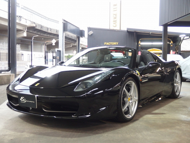 フェラーリ&nbsp;458スパイダー&nbsp;左ハンドル　F1　DCT&nbsp;中古車