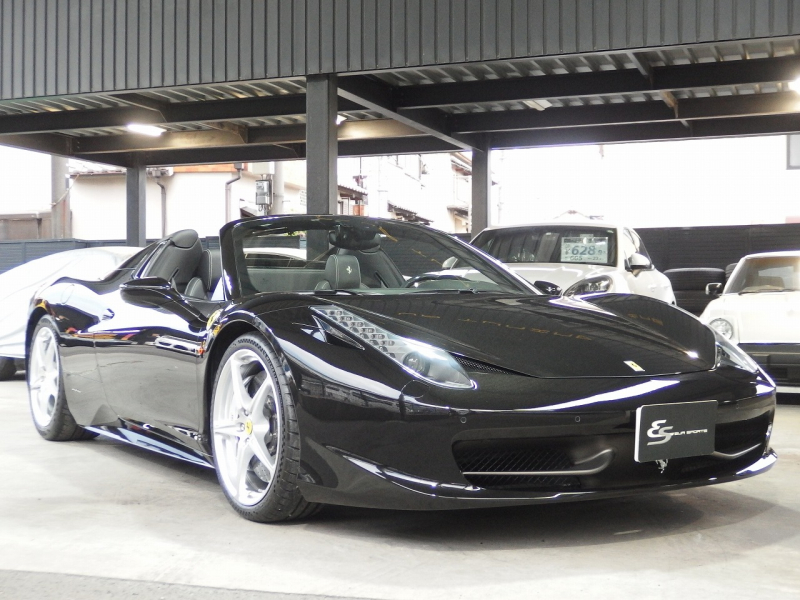 フェラーリ&nbsp;458スパイダー&nbsp;左ハンドル　F1　DCT&nbsp;中古車