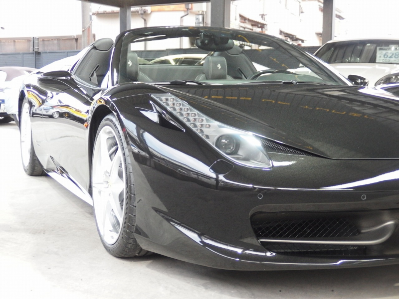フェラーリ&nbsp;458スパイダー&nbsp;左ハンドル　F1　DCT&nbsp;中古車