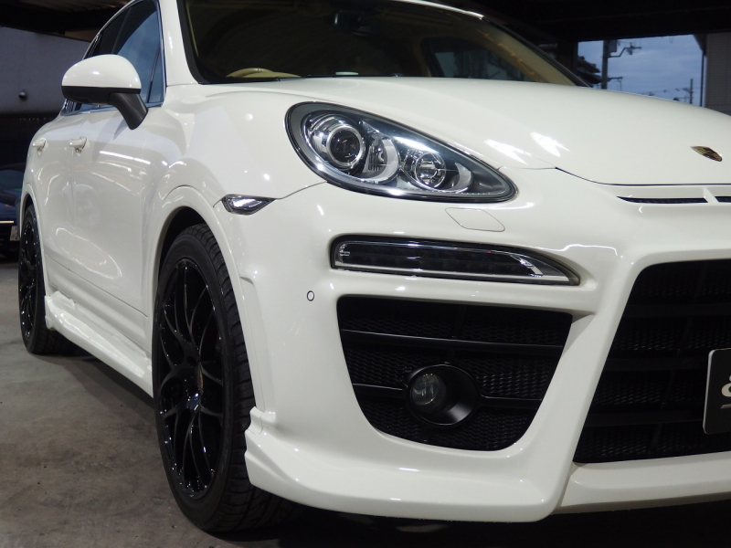 ポルシェ&nbsp;カイエン&nbsp;S　正規ディーラー車　右ハンドル　EUR-GTエアロ&nbsp;中古車