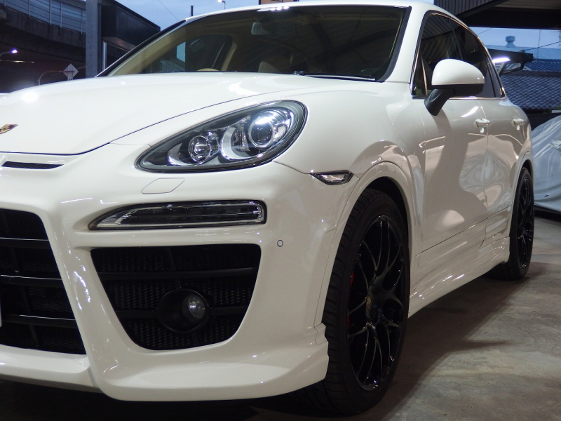 ポルシェ&nbsp;カイエン&nbsp;S　正規ディーラー車　右ハンドル　EUR-GTエアロ&nbsp;中古車