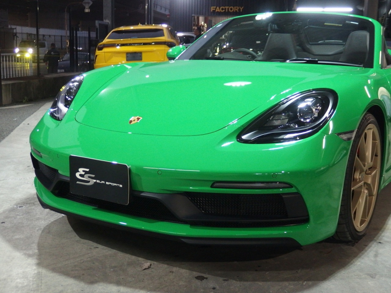 ポルシェ 718 ボクスター GTS4.0　正規ディーラー車　右ハンドル 中古車