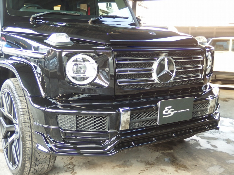 メルセデスベンツ&nbsp;Gクラス&nbsp;G400d　AMGライン　WALD24inアルミ　WALDフロントリップ　右ハンドル&nbsp;中古車