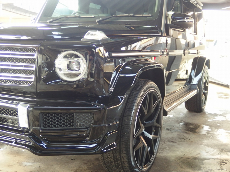 メルセデスベンツ&nbsp;Gクラス&nbsp;G400d　AMGライン　WALD24inアルミ　WALDフロントリップ　右ハンドル&nbsp;中古車