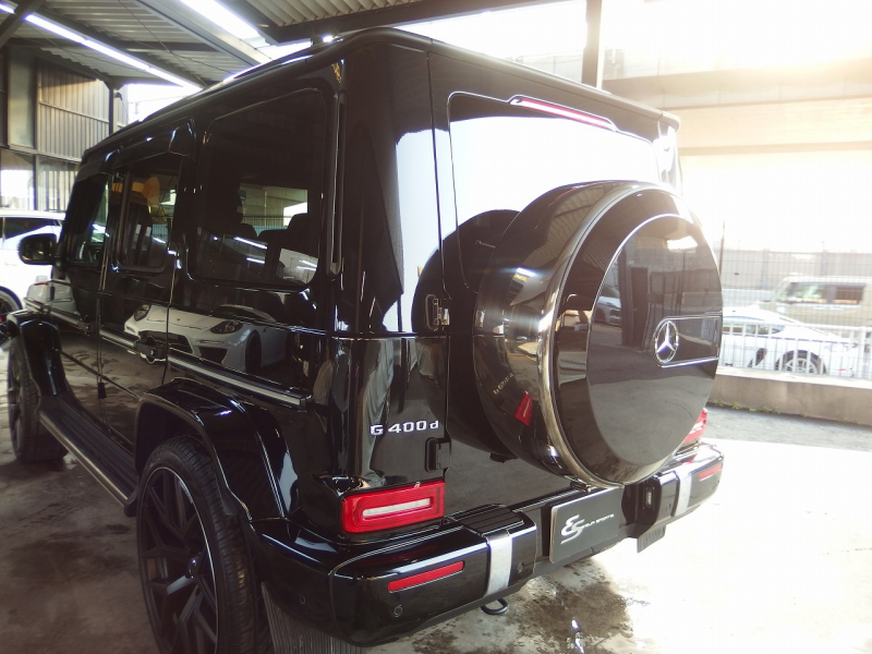 メルセデスベンツ&nbsp;Gクラス&nbsp;G400d　AMGライン　WALD24inアルミ　WALDフロントリップ　右ハンドル&nbsp;中古車