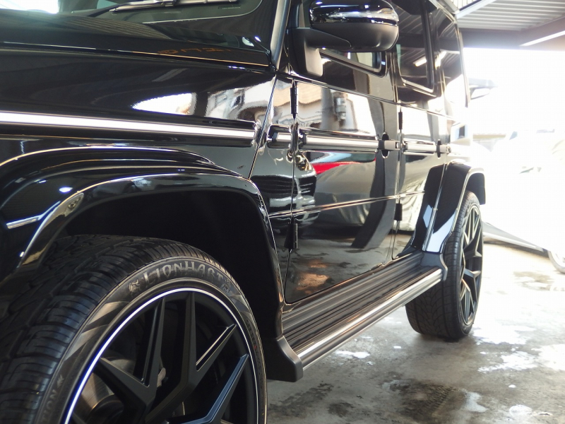 メルセデスベンツ&nbsp;Gクラス&nbsp;G400d　AMGライン　WALD24inアルミ　WALDフロントリップ　右ハンドル&nbsp;中古車