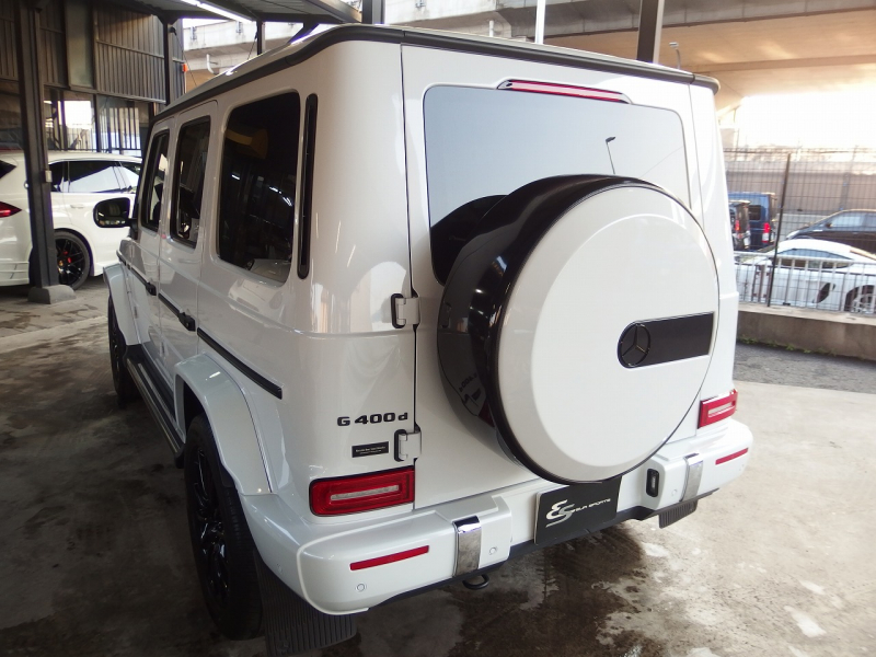 メルセデスベンツ&nbsp;Gクラス&nbsp;G400d　左ハンドル　AMGライン　マニュファクトゥーアプログラム　ホワイトレザー&nbsp;中古車