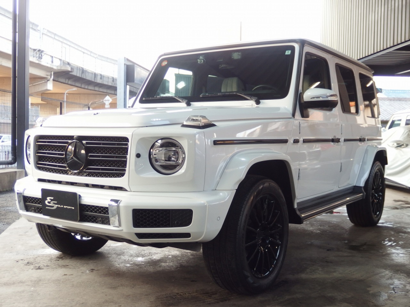 メルセデスベンツ&nbsp;Gクラス&nbsp;G400d　左ハンドル　AMGライン　マニュファクトゥーアプログラム　ホワイトレザー&nbsp;中古車