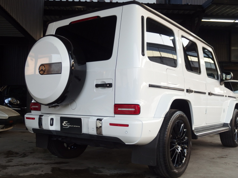 メルセデスベンツ&nbsp;Gクラス&nbsp;G400d　左ハンドル　AMGライン　マニュファクトゥーアプログラム　ホワイトレザー&nbsp;中古車
