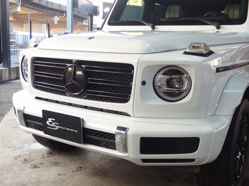 メルセデスベンツ&nbsp;Gクラス&nbsp;G400d　左ハンドル　AMGライン　マニュファクトゥーアプログラム　ホワイトレザー&nbsp;中古車